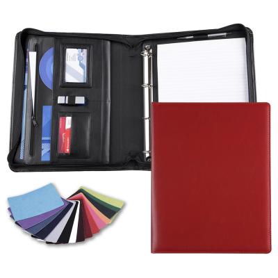 Image of Belluno A4 Deluxe Zipped Ring Binder