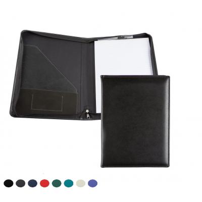 Image of E Leather A4 Zipped Conference Folder